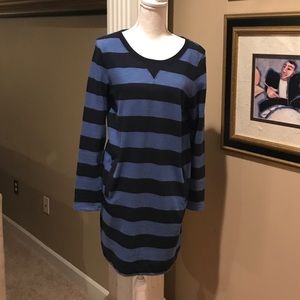Gap rugby stripe dress.